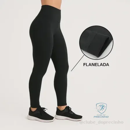 Calça Feminina Térmica Forrada Legging Aveludada Frio Grossa Mercado Livre