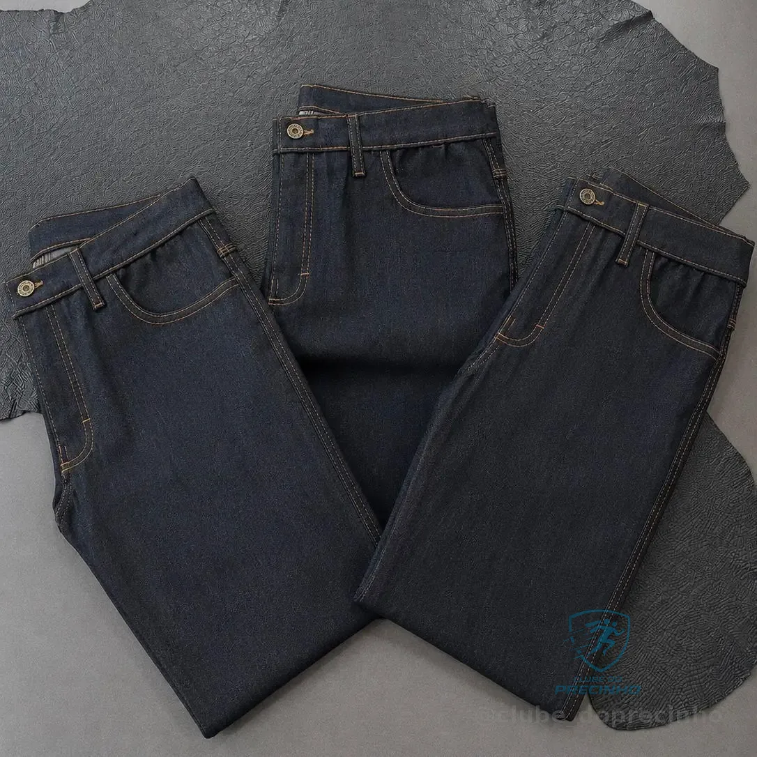 Kit com 4 Calças Jeans Tradicional Mercado Livre