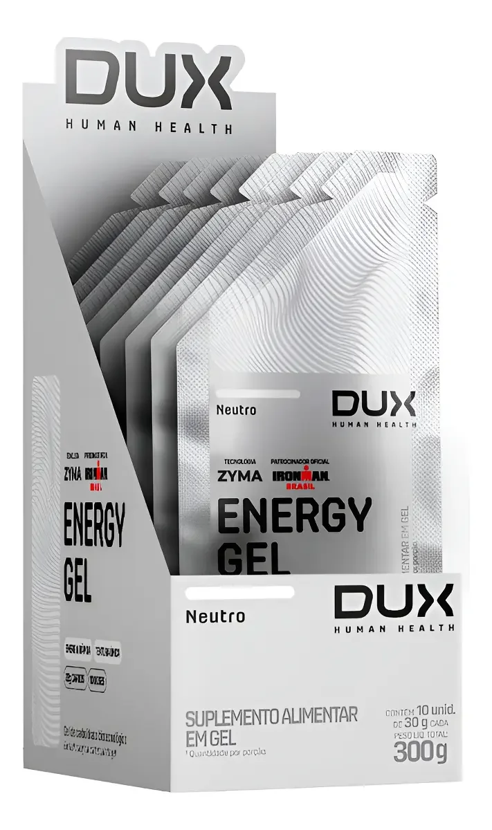 Energy Gel Sem Cafeína Cx 10 Un - Dux 18/05/2026