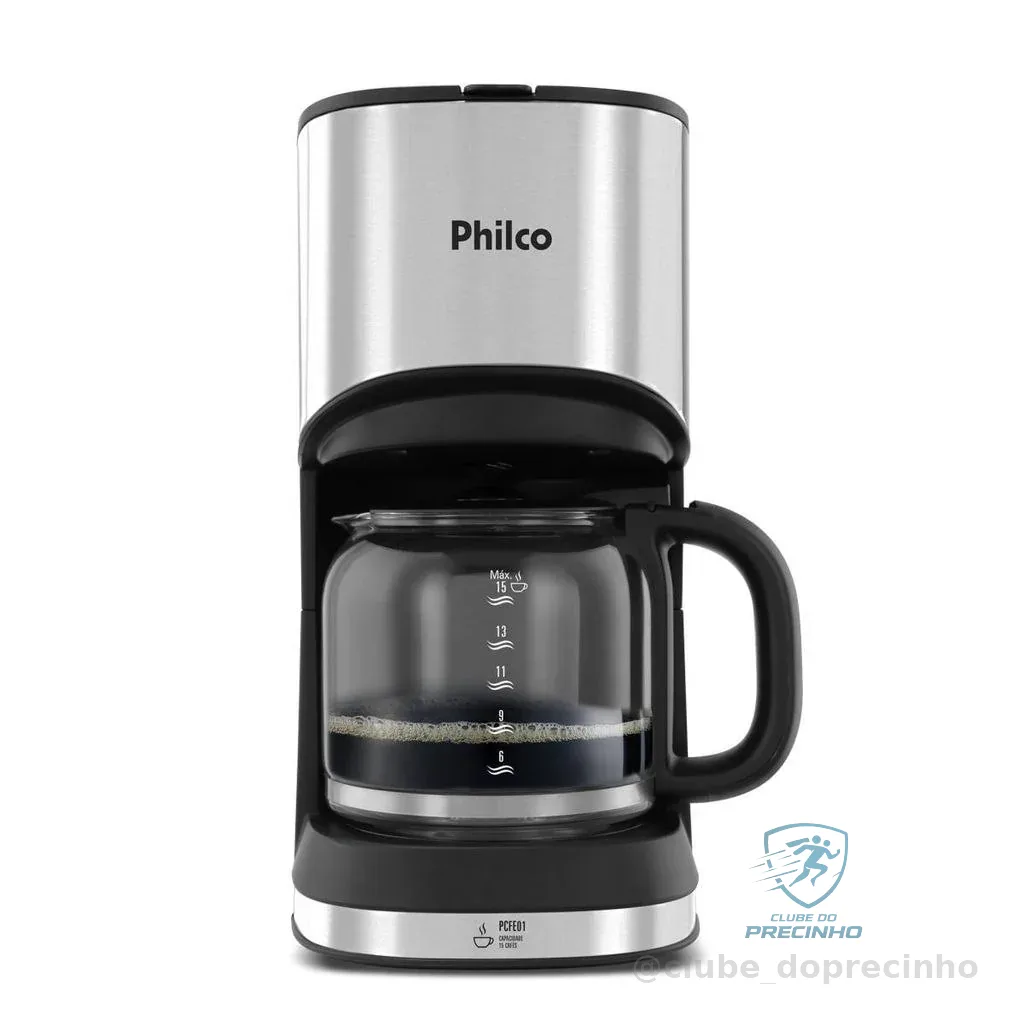 Cafeteira Philco 15 Cafezinhos 550W 600ml PCFE01