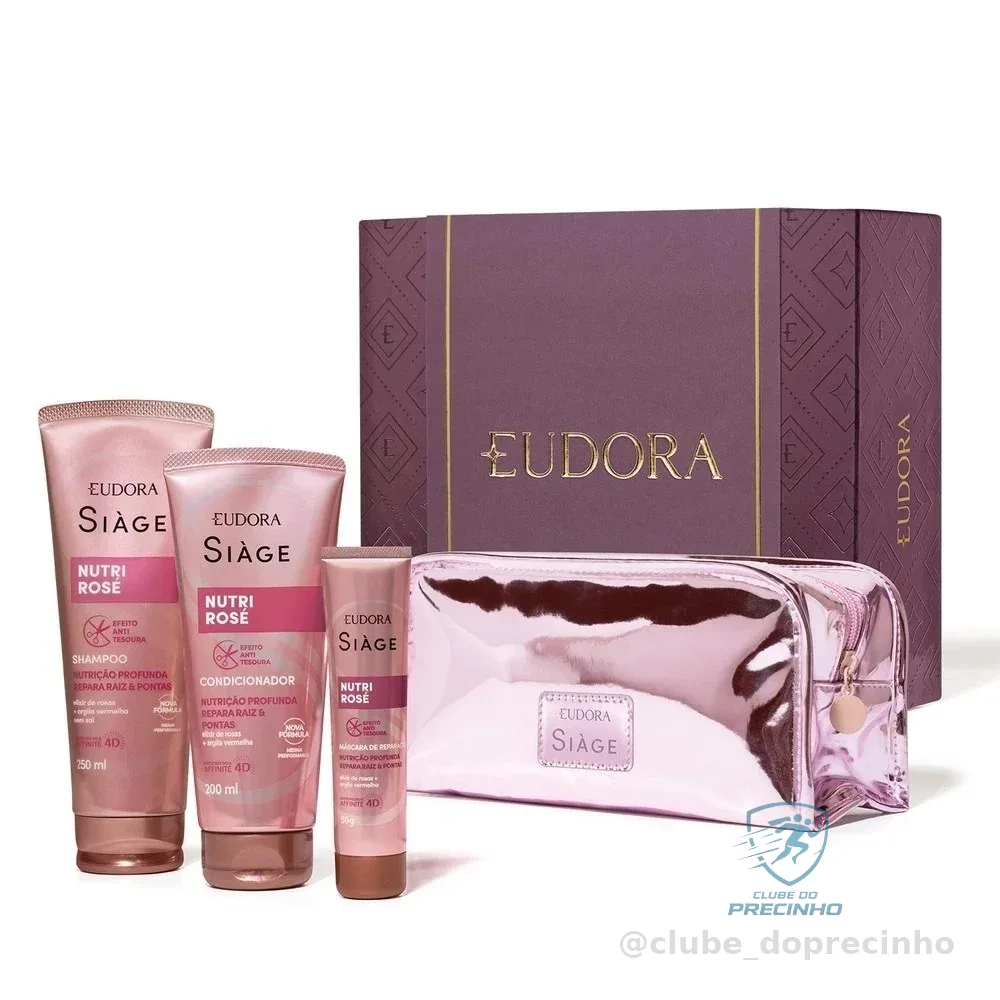 Eudora Siàge Kit Presente Dia das Mães 4 Itens