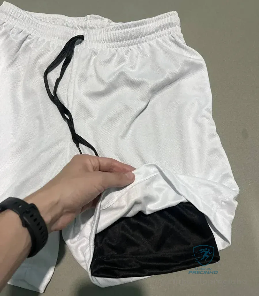 Kit 4 Shorts 2 em 1 Duplo Dryfit Masculino Mercado Livre