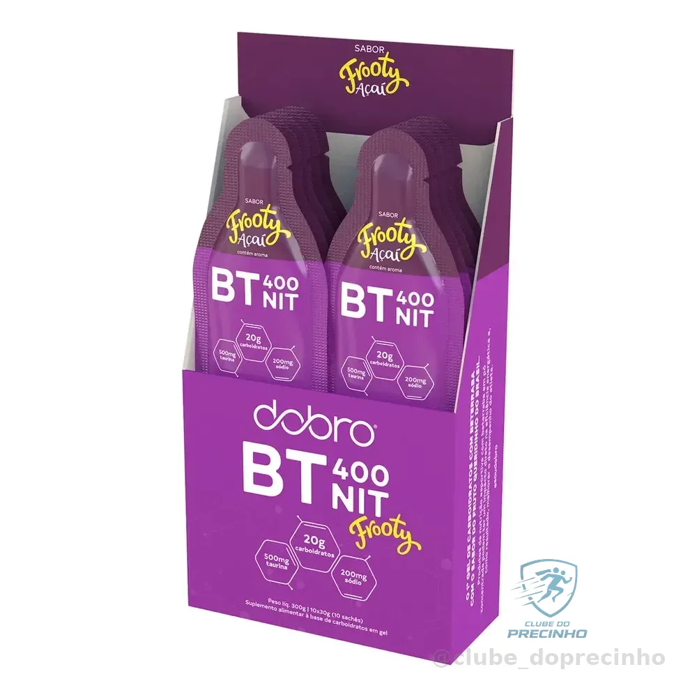 Bt 400 Nitrato Gel Dobro Sabor Frooty Açaí