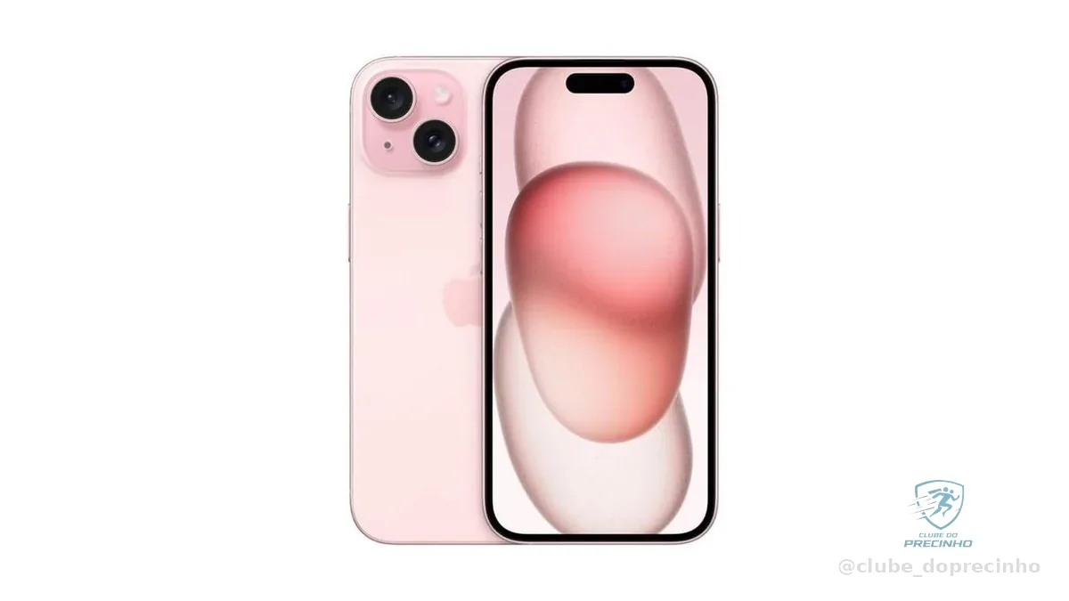 Apple iPhone 15 (128 GB) — Rosa