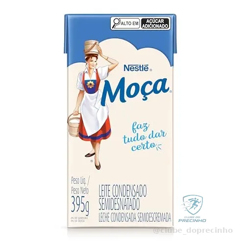 Moça Leite Condensado Tetra Pak, 395g