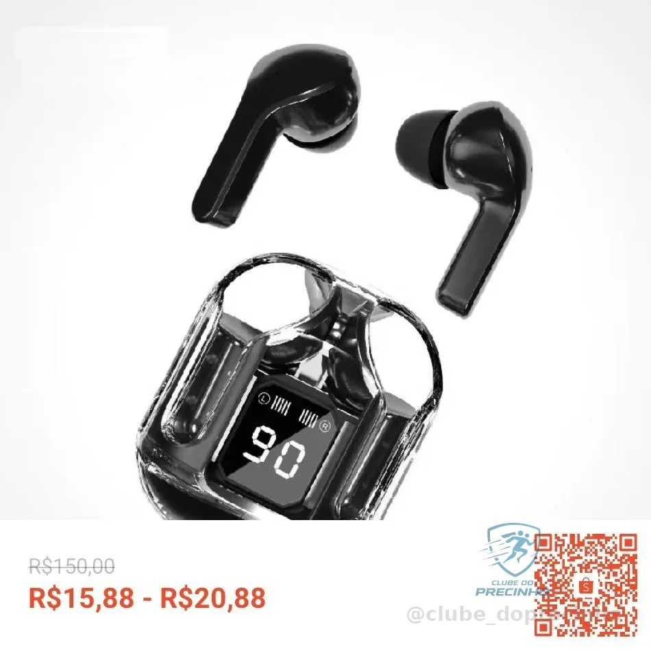 Fone De Ouvido Bluetooth In-ear Sem Fio TWS
