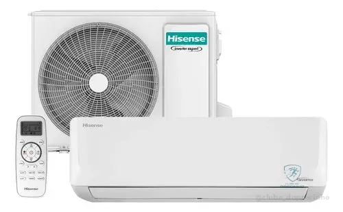 Ar Condicionado Split Hi Wall Inverter Hisense Wi-fi 12000 B Cor Branco 220v