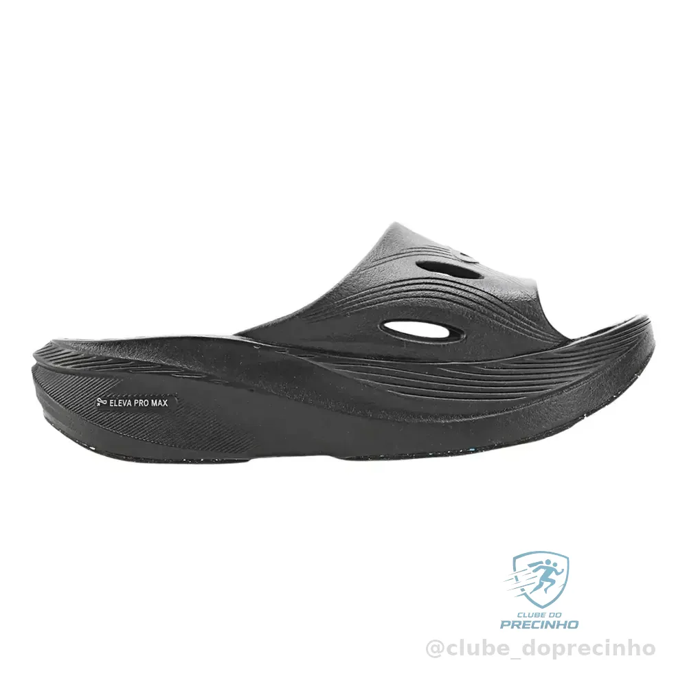Chinelo Olympikus Pós Corre Eleva Pro Max Preto - 37 ao 46