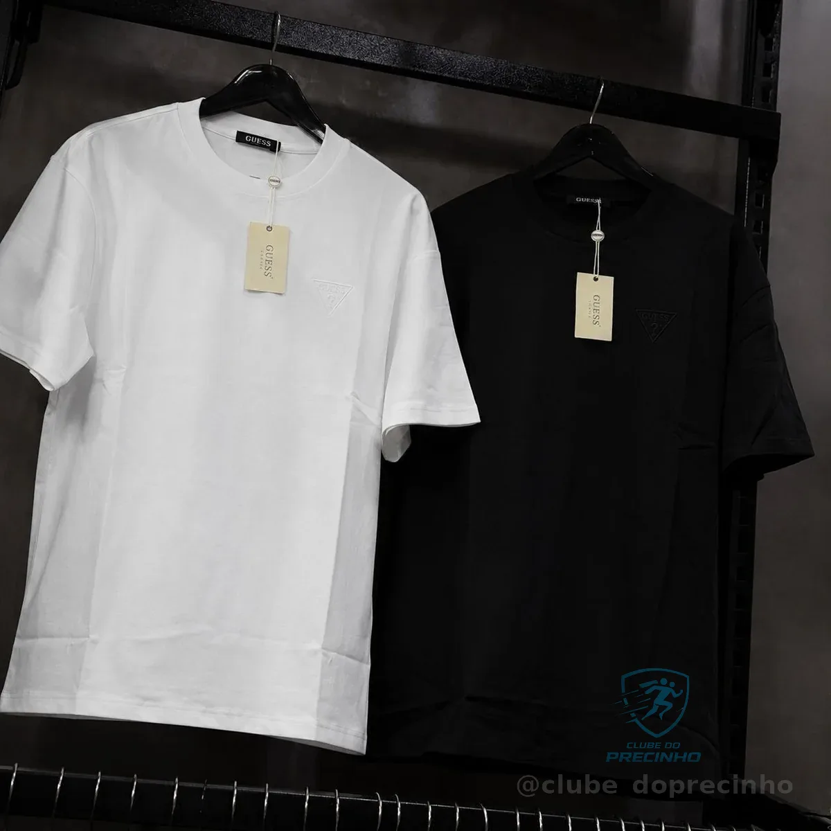 Kit 2 Camisetas Guess Bordado Mercado Livre