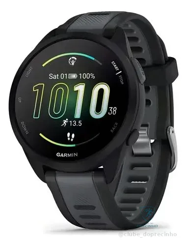Garmin Forerunner 165 AMOLED Preto Mercado Livre