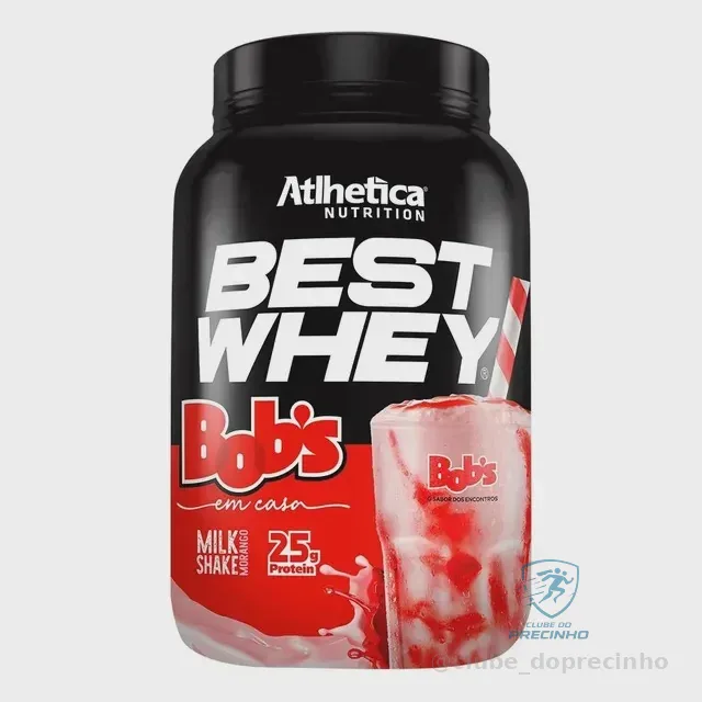 Best Whey Bob's Morango 900g Mercado Livre