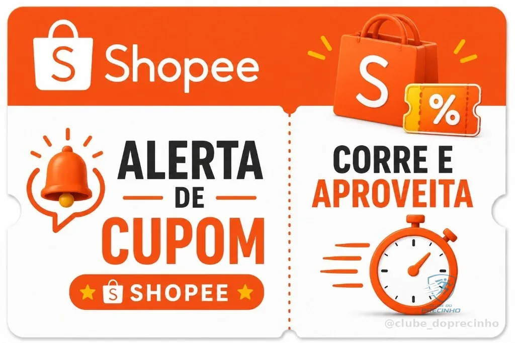 🔥Cupom Shopee Tecnologia