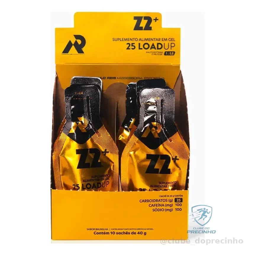 Energy Gel Z2+ Original 25 Load Up Baunilha Box 10 Unidades