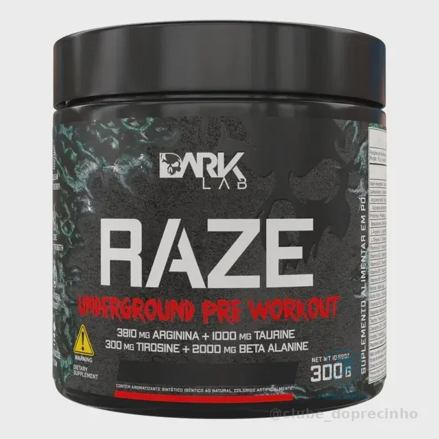 Pré Treino Raze Frutas Amarelas 300g Dark Lab Mercado Livre