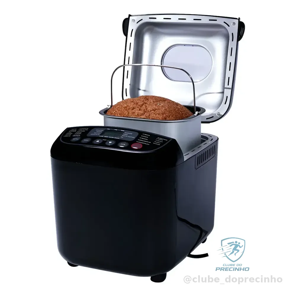 Panificadora 19 Programas Gallant 600w Preta Preto 127v