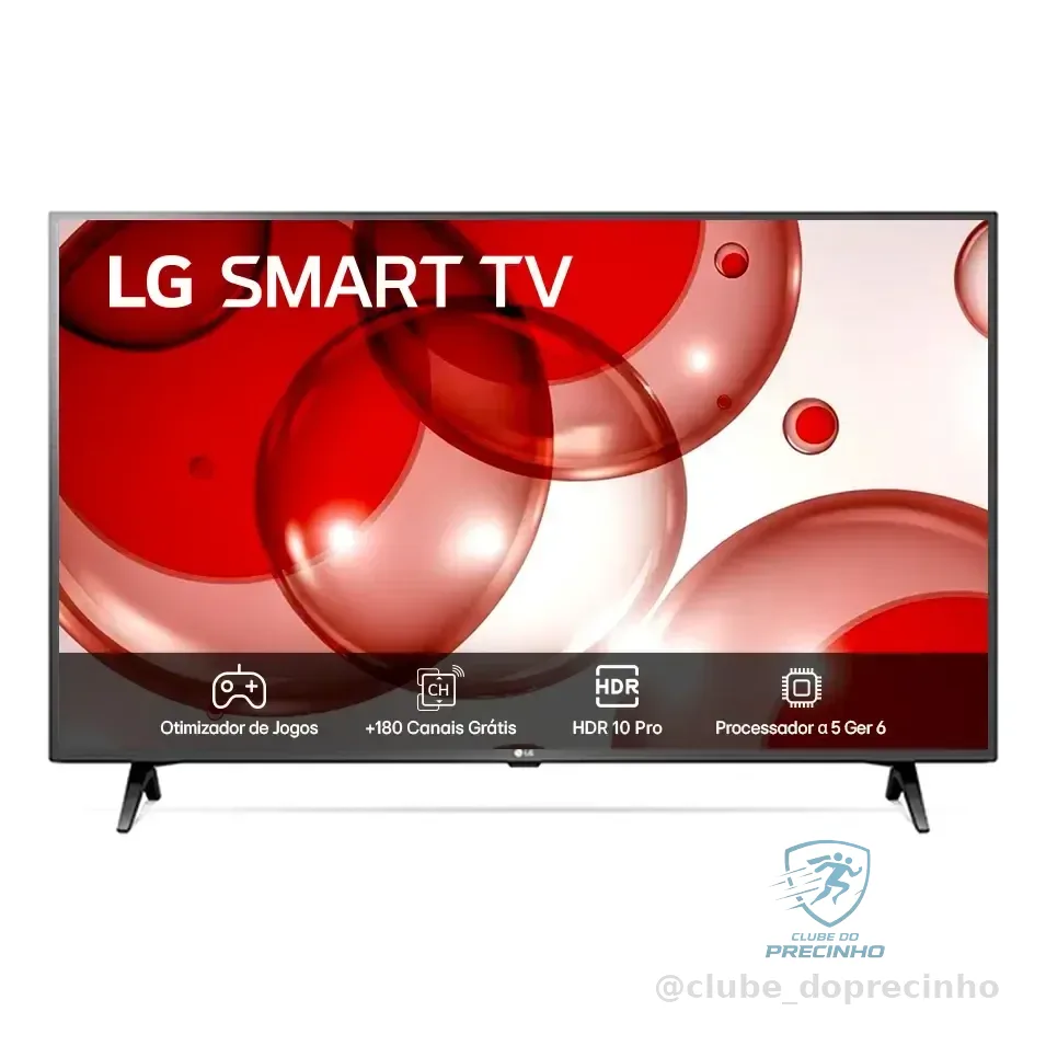 Smart Tv Profissional LG 43" Full Hd Processador A5 Ger6 Ai Alexa Integrada Webos 23  43lr671c-b