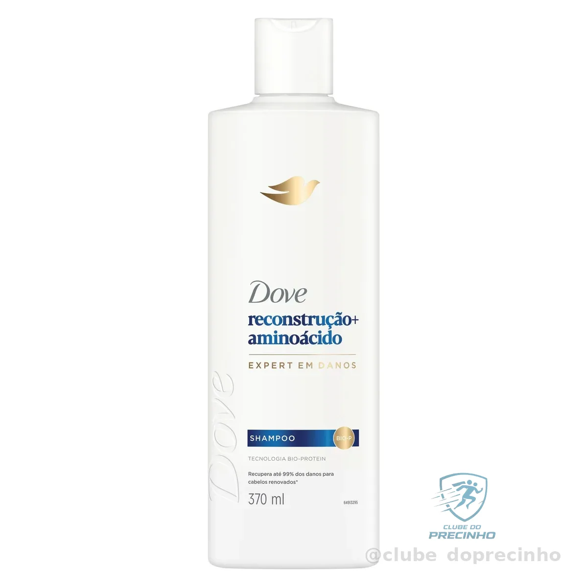 Dove Shampoo Reconstrução + Aminoácido 370ml