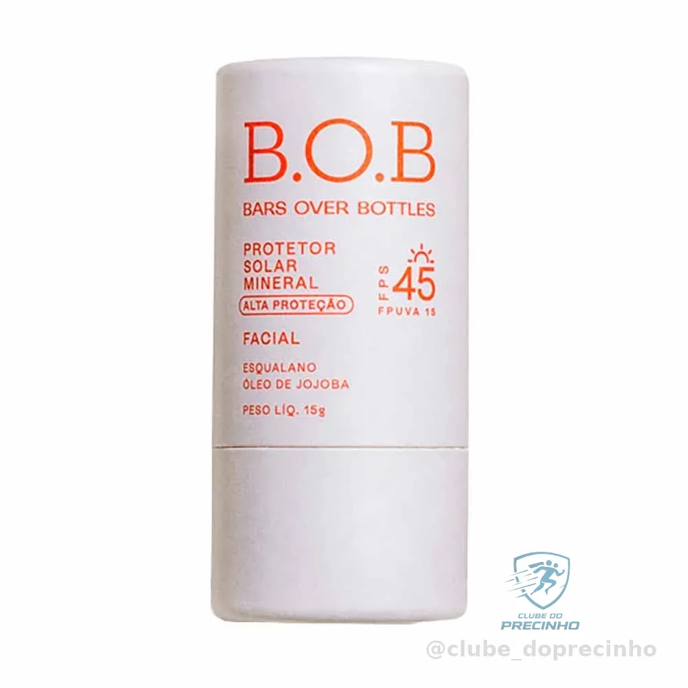 Protetor Solar Mineral Facial FPS 45