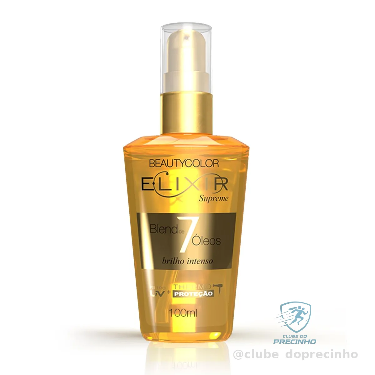 E.lixir Blend de 7 Óleos - Brilho e Luminosidade - BEAUTYCOLOR - 100ml
