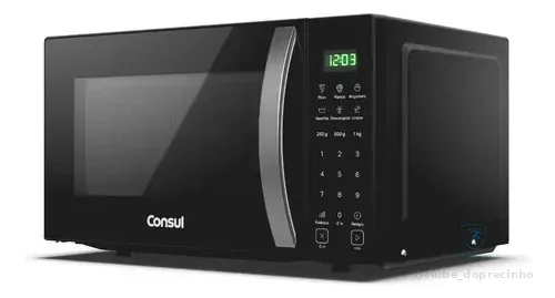 Micro-ondas Consul 23l Preto Cms23ae 127v