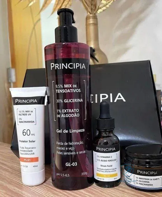 Principia Kit Essencial Gl-03 + Ch + Vc + Ps Sensível Dia/noite