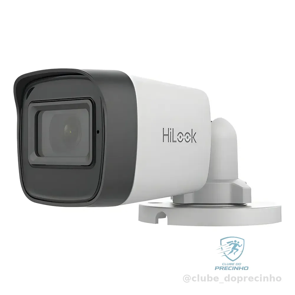 Câmera Bullet 1080p 25m 2.8mm Thc-b120-pic Hilook Hikvision Branco
