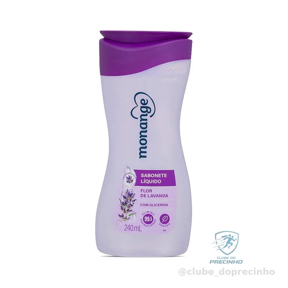 Monange Sabonete Líquido Flor De Lavanda 240Ml