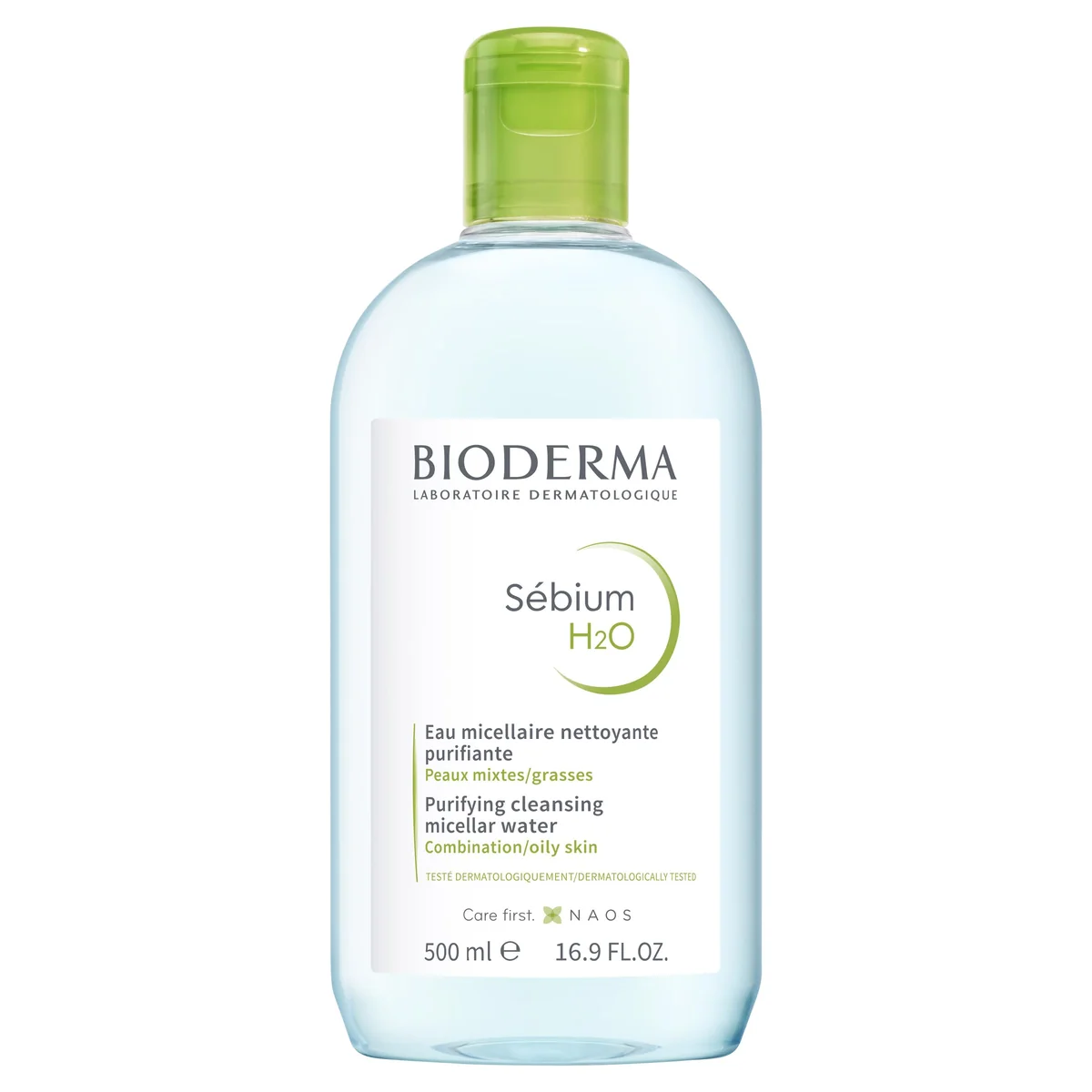 BIODERMA Água Micelar Demaquilante Antioleosidade Sébium H2O 500ml