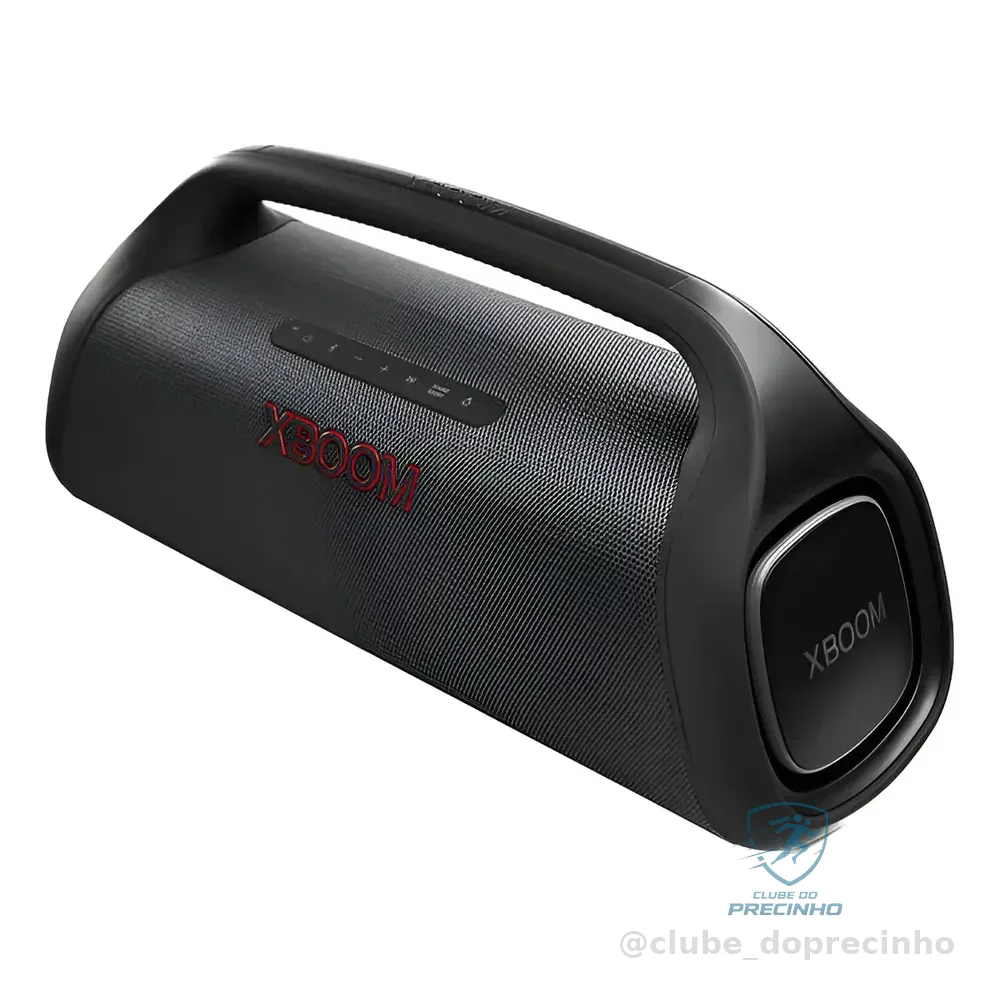 LG Xboom Xg9s Caixa De Som Bluetooth Portátil - Ip67 E 24 Horas De Bateria Preto
