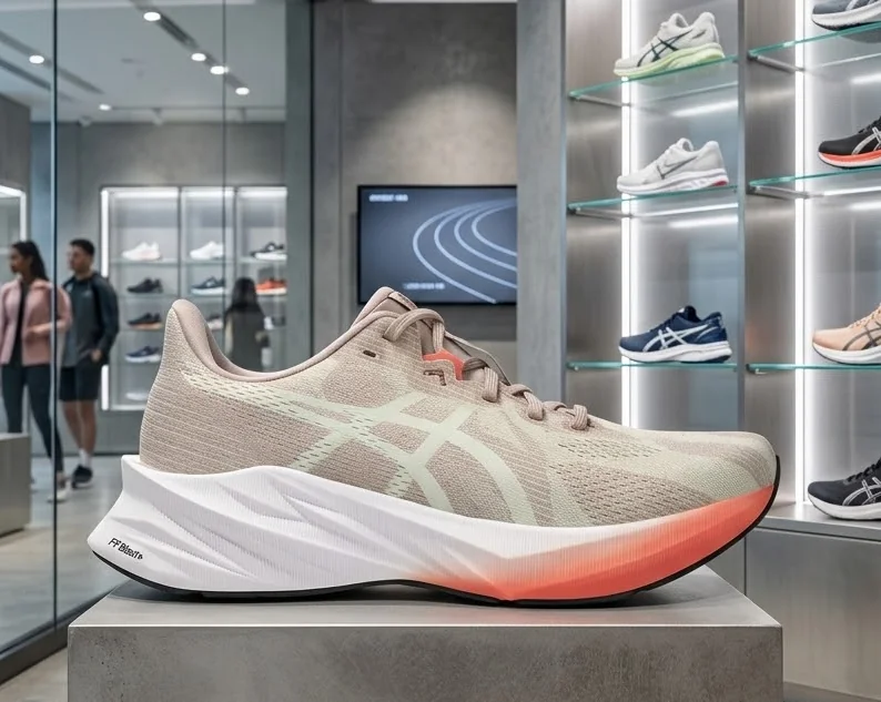 Tênis Feminino de Corrida Dynablast 5 Bege Asics