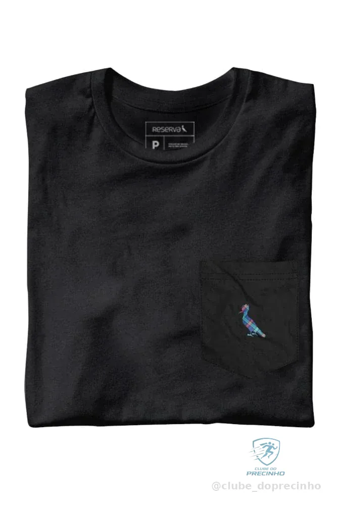 Camiseta Bolso Cb Pica-pau Xadrez Reserva