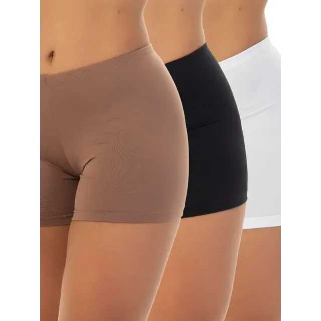 Short Para Usar Com Vestido - Kit C/ 4 Bermuda Invisível