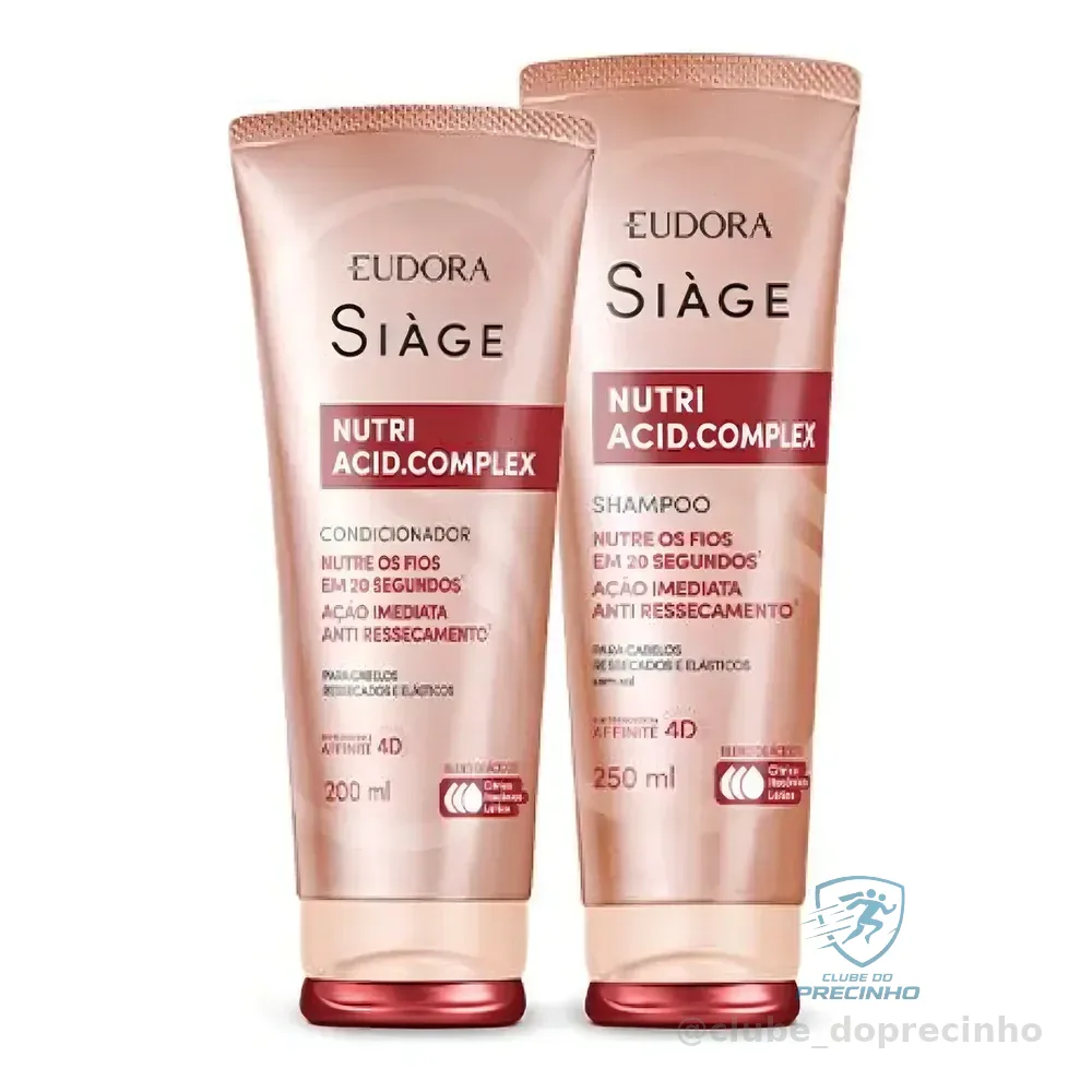 Kit Nutri Acid.complex Shampoo 250ml E Condicionador 200ml