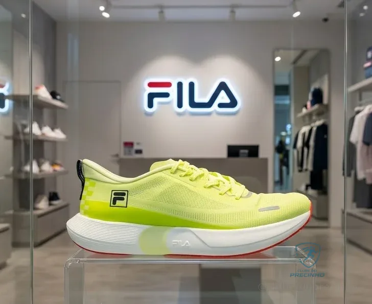 Tênis Fila Kr7 Pro Speed Tech Feminino Verde Limão - 34 ao 40