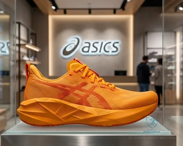 Tênis Asics Novablast 5 Laranja - 39 ao 43