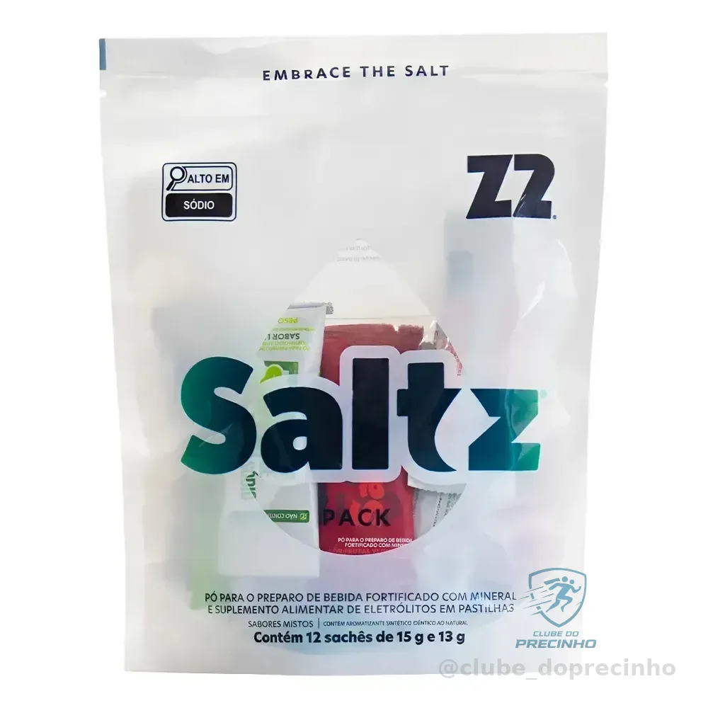 Z2 Saltz Pack 12 Sticks 15g Sortidos Eletrólitos Sódio Saltz Pack