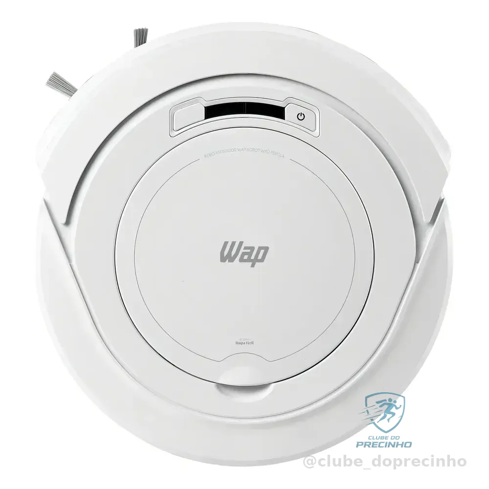 Robô Aspirador De Pó Wap Robot W90 Pérola Automático 3 Em 1 127/220v