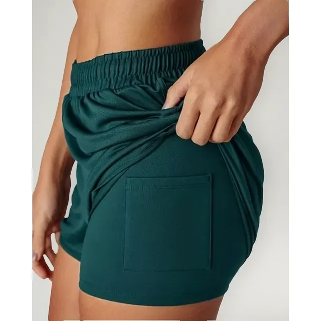 Short Lupo Feminino Malha Com Bolso