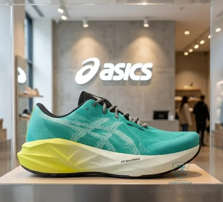 Tênis Masculino de Corrida Novablast 5 TR Asics Verde