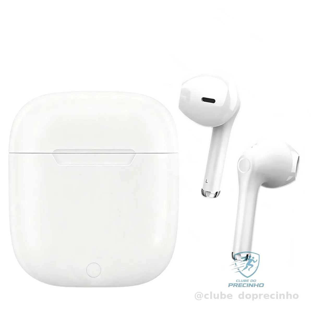 Fone de Ouvido Bluetooth, fone de ouvido sem fio Bluetooth 5.4, Cancelamento de Ruído, Bateria de 16h, Funciona em Todos os Celulares e Notebooks (Branco)