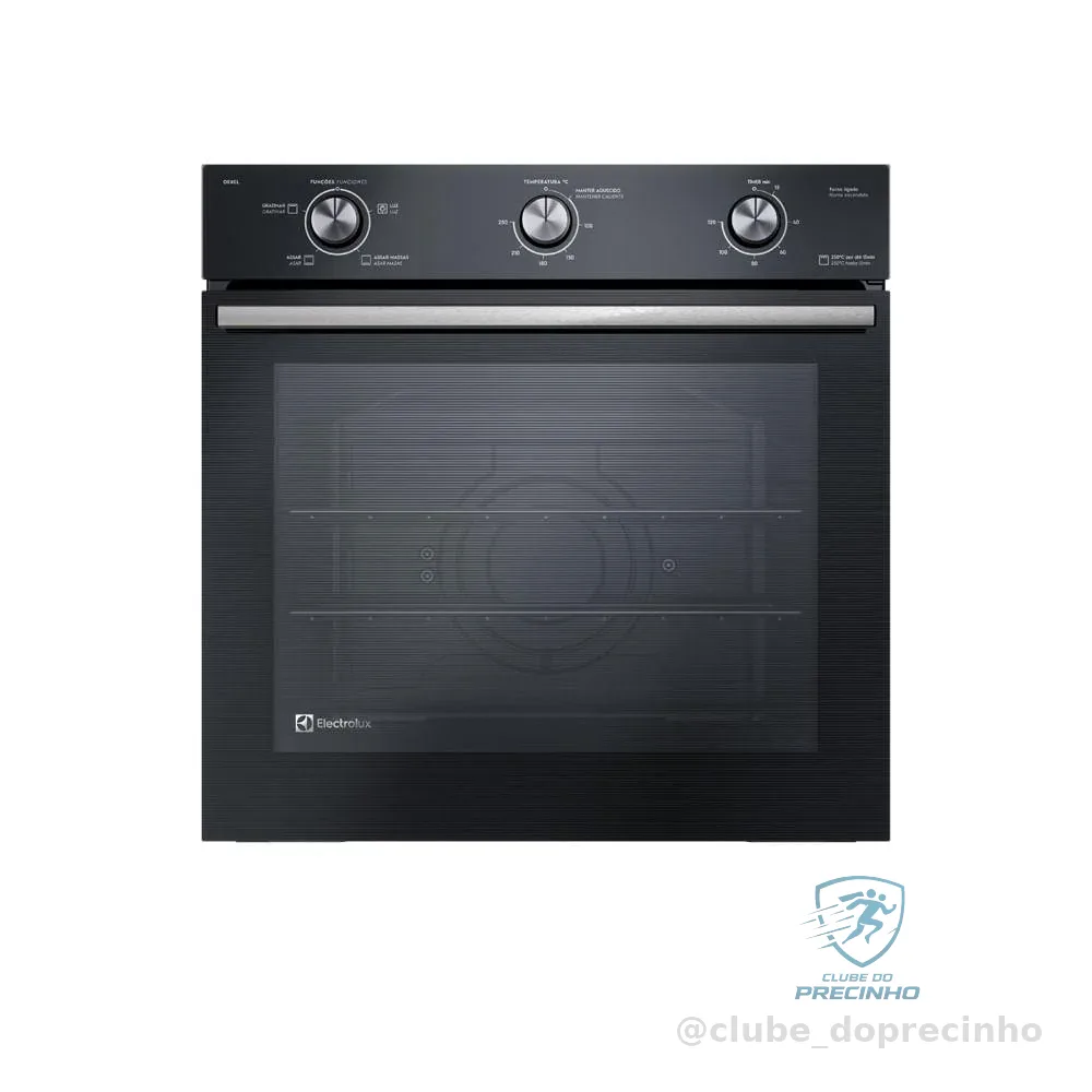 Forno de Embutir Elétrico Electrolux 80L Efficient com PerfectCook (OE8EL)