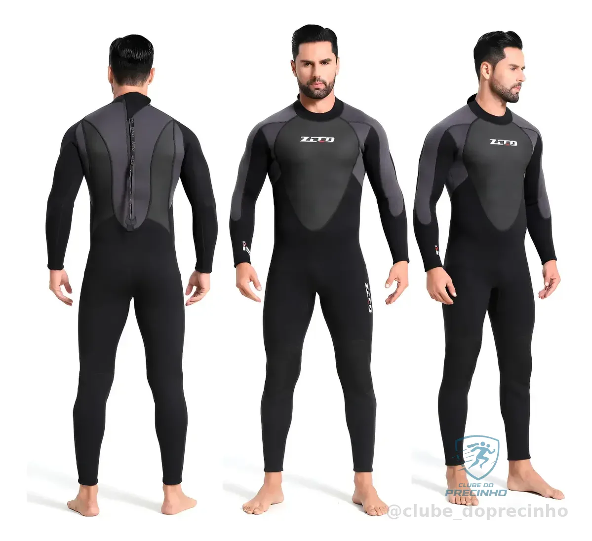 Roupa Termica Surf Mergulho Profissional Long John Neoprene