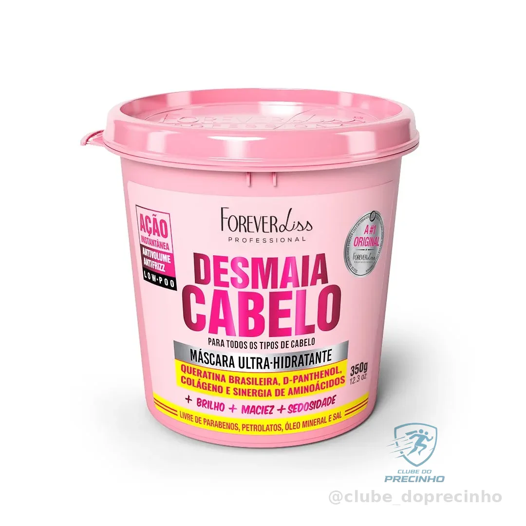 Forever Liss, FOR86, Desmaia Cabelo, 350g