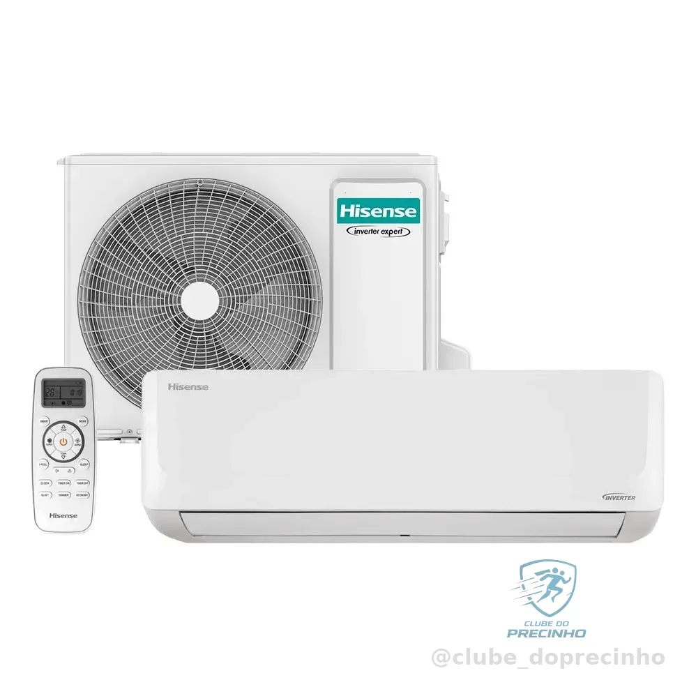 Ar Condicionado Split Hi Wall Inverter Hisense Wi-fi 12000 B Cor Branco 220v