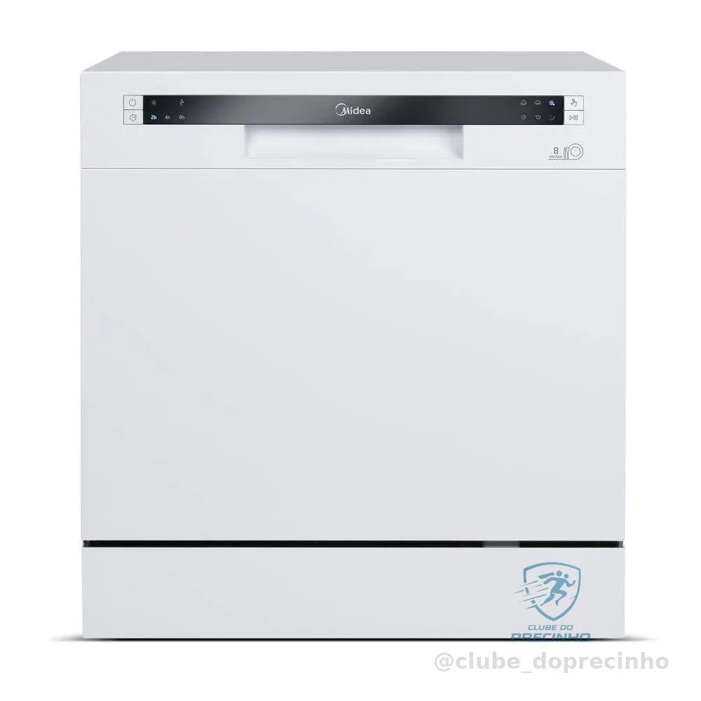 Lava Louca Midea Branca 127V 8 Serviços DWA08B1