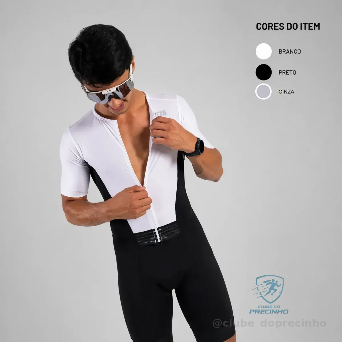Macaquinho Vezzo Triathlon Bike Ciclismo Performance Unissex