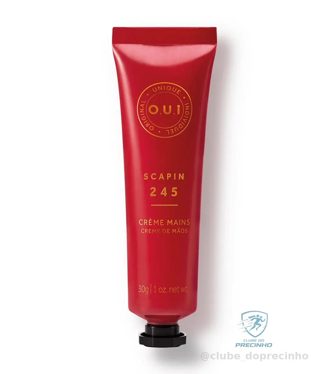 O.U.i Creme Hidratante para as Mãos Scapin 245 30g