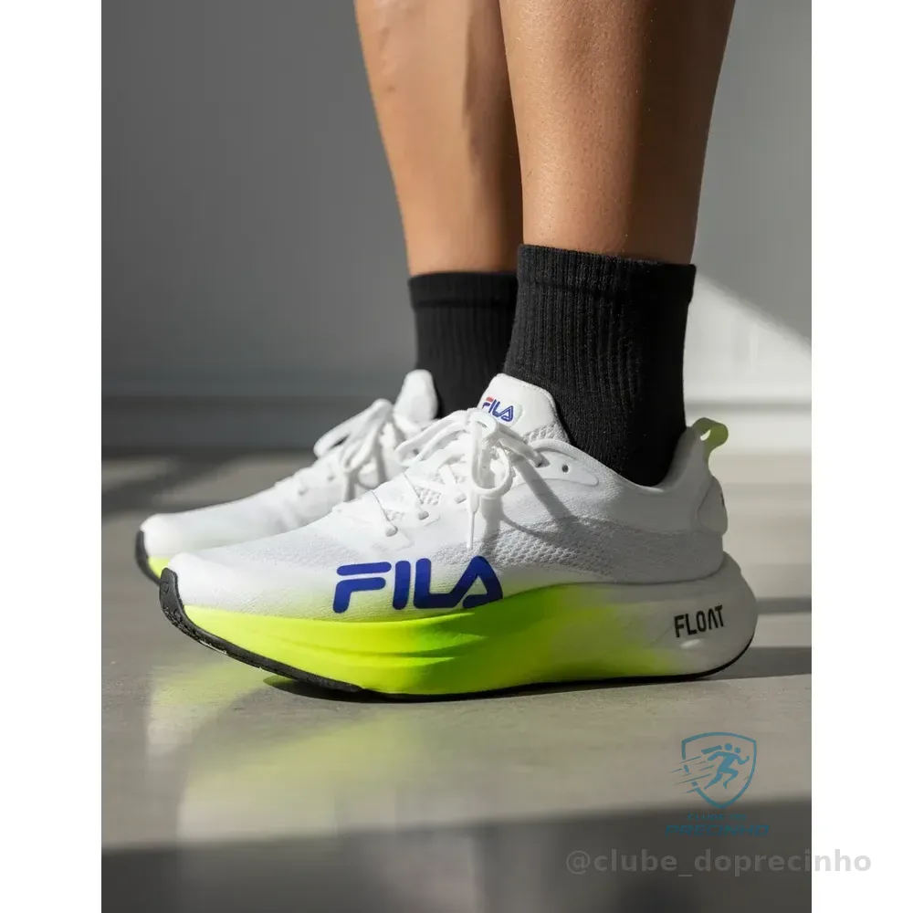 Tênis Fila Float Maxxi 2 Masculino Branco Limão 