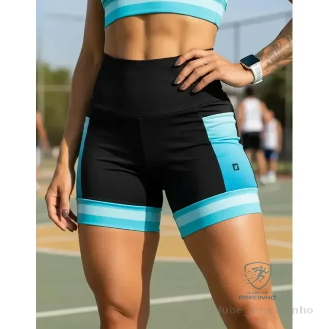 Shorts Corrida Academia Treino C/ Bolsos Sem Trasparência