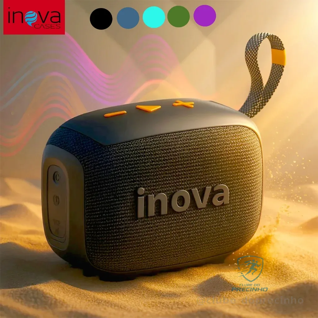 Inova caixa de som blootooth Portátil Go 4 Com Bateria Esportiva À Prova D 'Água pen drive FM TWS caixinha de som